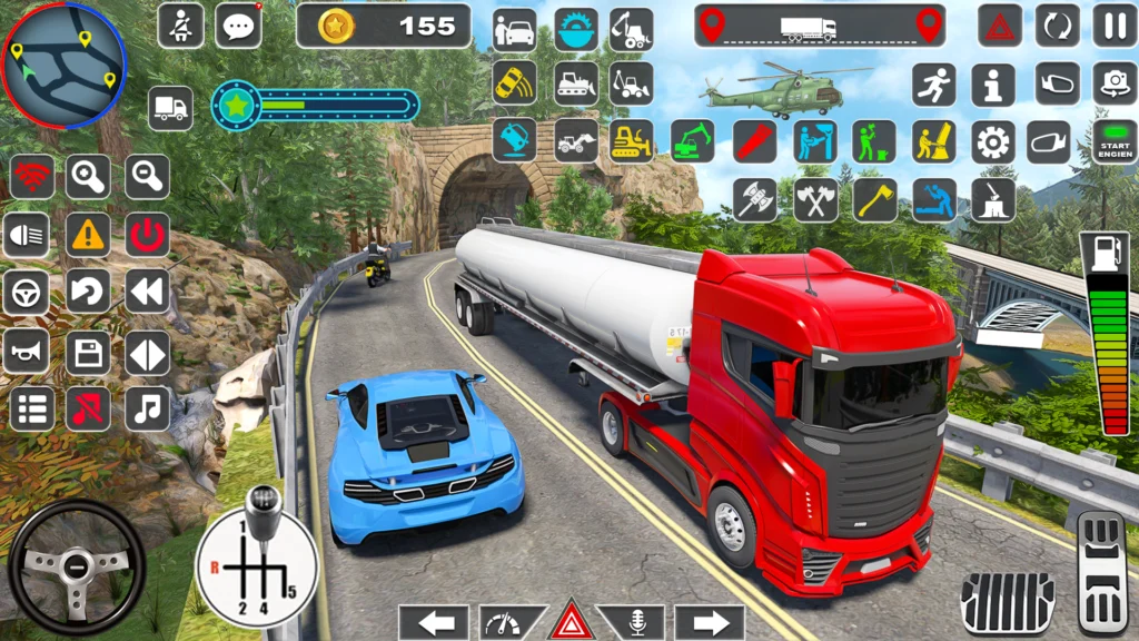 Oil Tanker Truck Driving Game